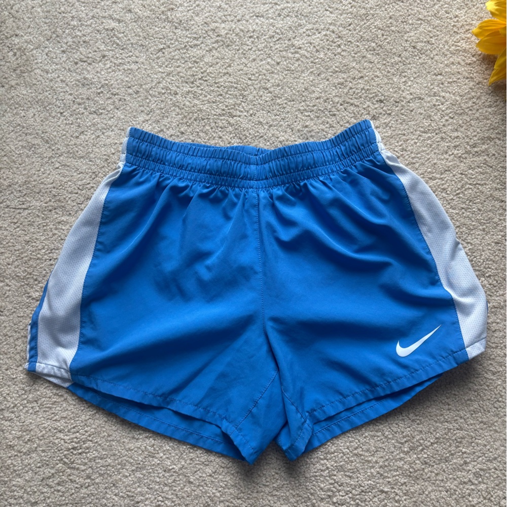 Nike Dri-Fit Girls Athletic Shorts Youth G Blue